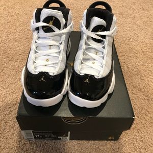 Jordan 6 Rings.  Kid shoe